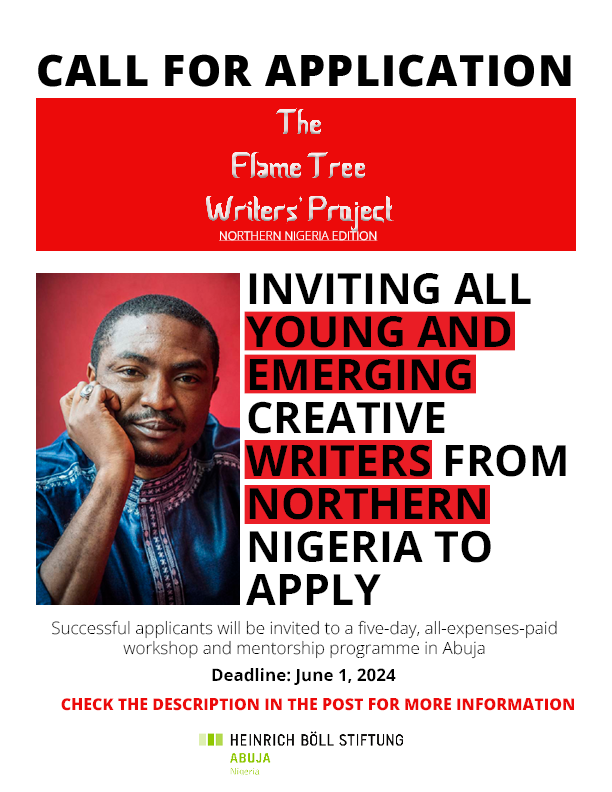 The Flame Tree Writers’ Project will support emerging Nigerian writers in the craft of creative writing as a critical tool to explore the present social realities and imagine the future that would help to advance a more democratic, peaceful, gender-equitable and socially just
