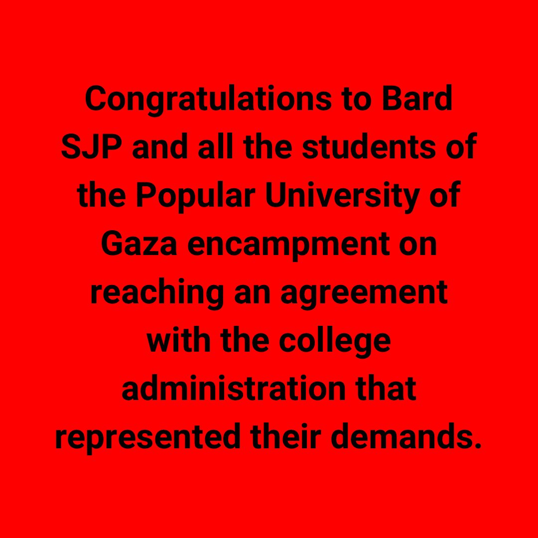 Faculty for Justice in Palestine at Bard tweet media