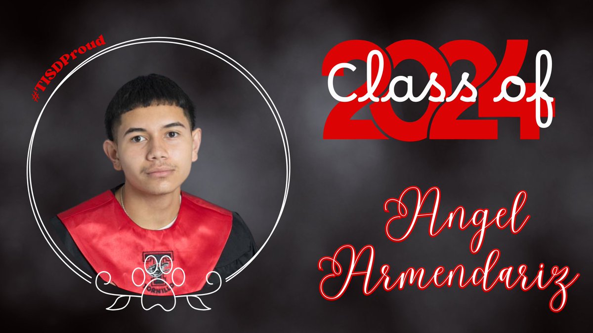 📢 Senior Spotlight 📢
Congratulations Mr. Angel Armendariz! 🎓🐾 #TISDProud