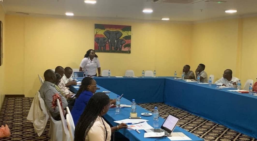 Disaster management NGO network meeting.The network aims to improve collaboration. Thanks Rapid Tanzania for this initiative.