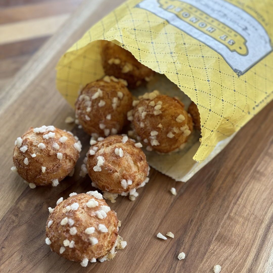 Did you know that French choquettes are often enjoyed as a snack or dessert in France, especially during afternoon tea or coffee breaks? ☕️ 
 
Consider this a sign to enjoy this delicious treat today! 😉 

#FrenchCulture #TeaTimeTreat #desserts #pastry #pastries