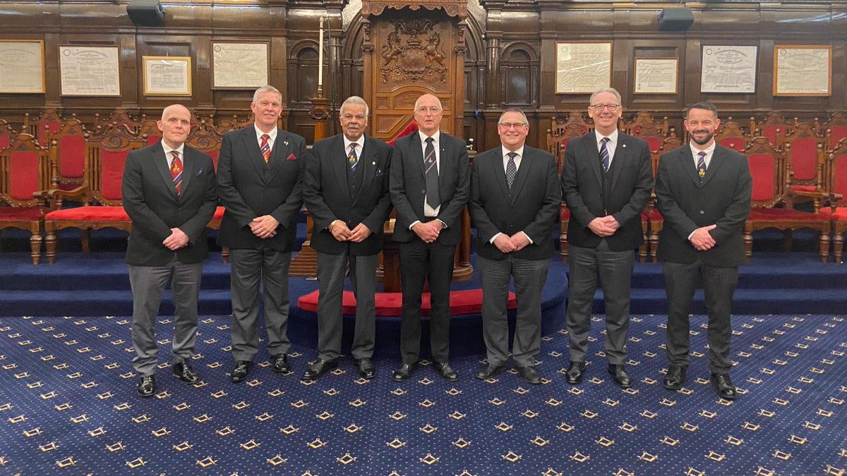 Friday the 17th of May. AProvGM, W.Bro. @drbaig13 was on duty officiating the Installation at Lodge of Round Table, @CardiffMasonic During the festive board @drbaig13 talked passionately about his role as Tercentenary Chair and outlined plans and details of upcoming events.
