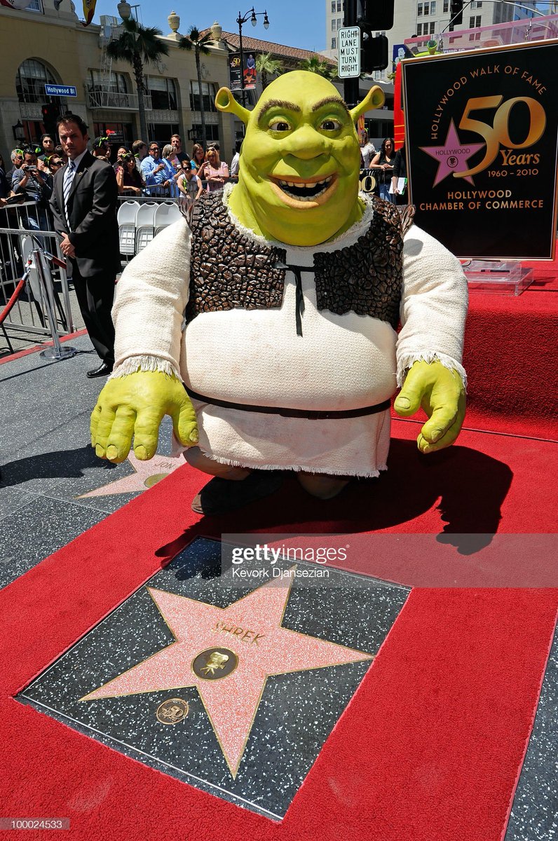 ShrekHistory's tweet photo. On this day, 14 years ago, Shrek received his star on the Hollywood Walk of Fame. (May 20th, 2010) ⭐🎥 https://t.co/OFfaIpkXuP