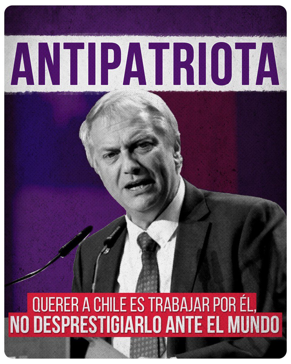 la_convergencia's tweet photo. 🚨José Antonio Kast, quien insultó al Presidente @gabrielboric al tratarlo de "travesti político" en Madrid, demostró ser un antipatriota preocupado solo de difundir odio.

Por nuestra parte, seguiremos impulsando medidas concretas que le mejoren la vida a las y los chilenos 🇨🇱 https://t.co/MqnCmYtDiN