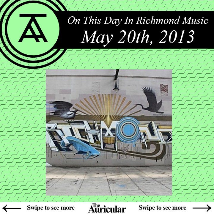 On this day in Richmond music - May 20th:

@bumprec releases REC Vol.2 in 2013, showcasing the city's flourishing collection of original beat music, featuring producers like @djharrisonrva, @antthesymbol, @profound79, @f1ng3rsmusic, <a href="/djmordecai/">DJ Mordecai</a>, &amp; more!

theauricular.com/on-this-day/