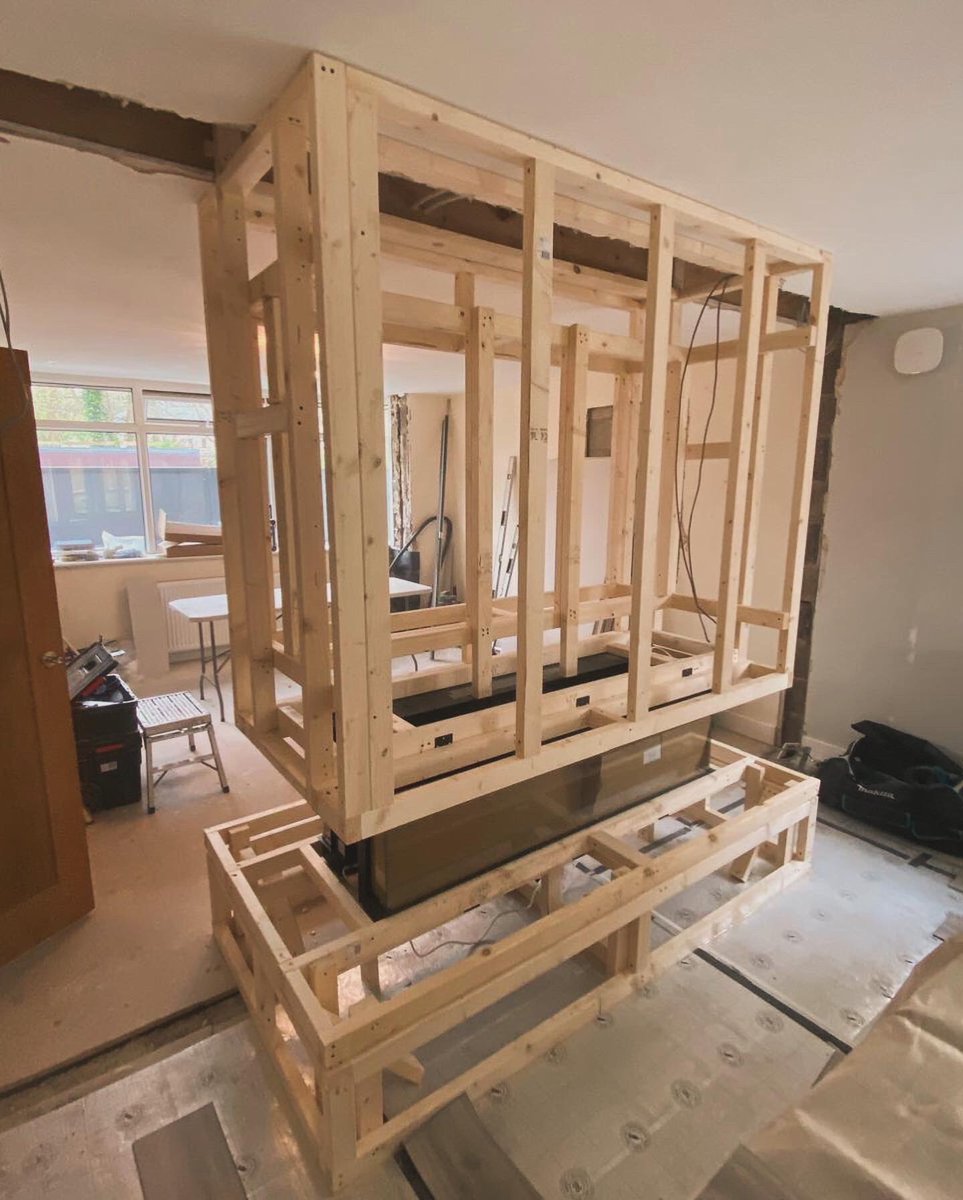 Something a little different 😲

2 slimline fires fitted in to 1 double sided media wall!

What a fantastic way to divide the room whilst providing a focal point for both sides‼️

Let us know what you think in the comments…

#electricfires #mediawalls #interiordesign #reno