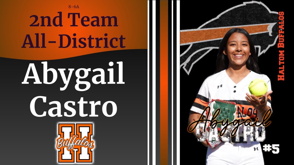 💥🦬🥎 More District 8-6A Awards💥#BuffSoftball