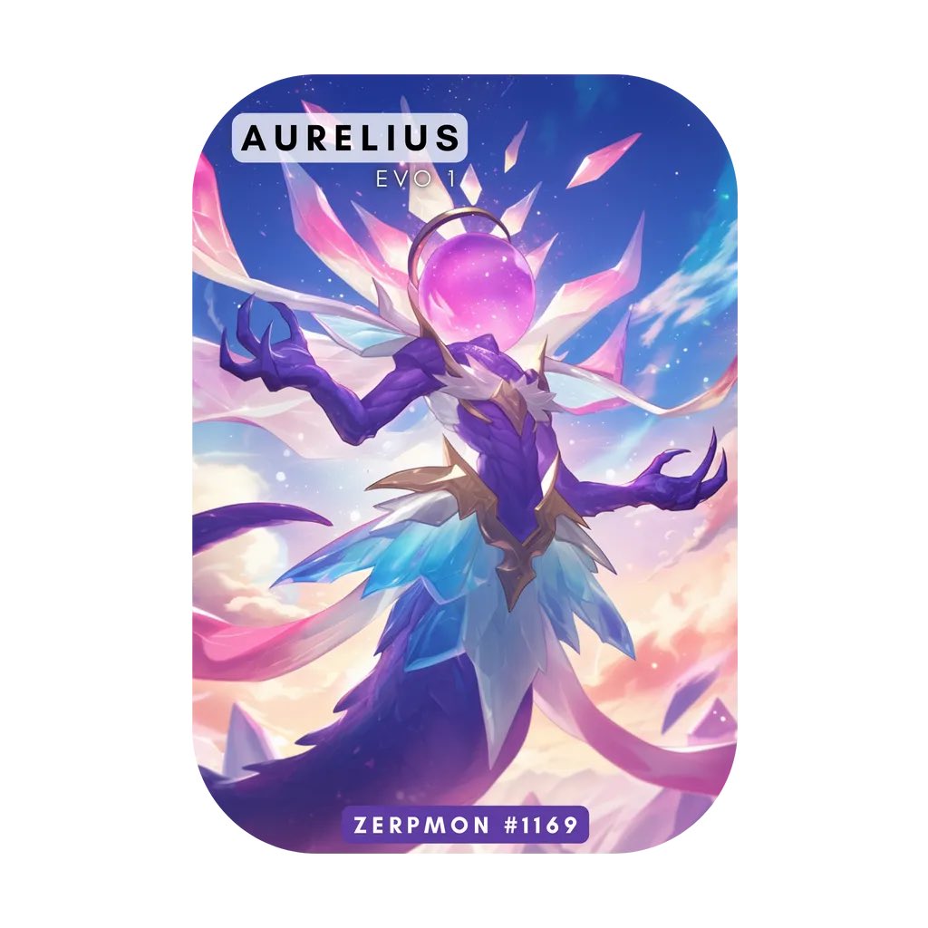 Sionnie589's tweet image. My latest @zerpmon mint 🫡🔥

Aurelius EVO 1
Type: Cosmic🔮 and Dragonling 🐉

#XRP got #NFTs #BuildonXRPL #ZRP