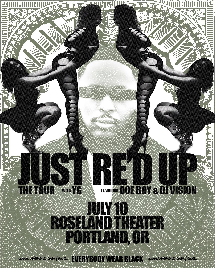 Just announced 📣 Compton rapper <a href="/YG/">yg</a> returns to our stage July 10th on The JUST RE’D UP Tour 🔴⬆️

Local Presale: Tue. 5/21 @ 10am (code = MAMMOTH)
Public On-Sale: Fri. 5/24 @ 10am

🎫: bit.ly/roselandYG24
Presented by <a href="/MammothNW/">Mammoth NW</a>