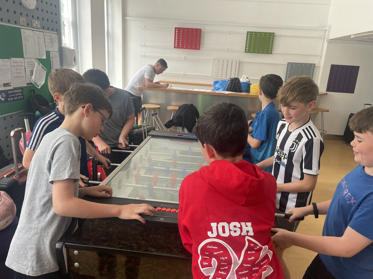 FrodshamCE's tweet photo. #teamy6 have arrived and enjoying some social time before lunch https://t.co/SQ6pn67pq8