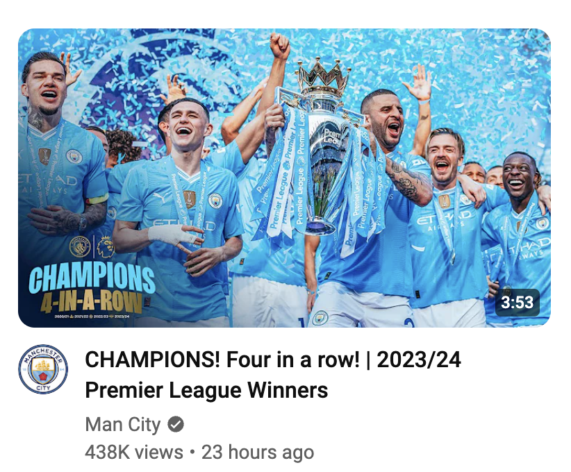 KeanoSays's tweet photo. Man City's 4-peat vs Man United's 2-0 victory away to Brighton. NOBODY CARES ABOUT CITY😂😂😂😂

#mancity #mufc https://t.co/wxU1MV7i18