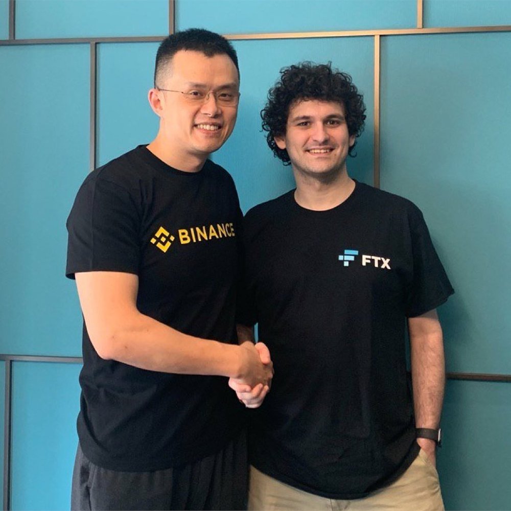 Two convicts smiling for the camera #Bitcoin #Binance #FTX