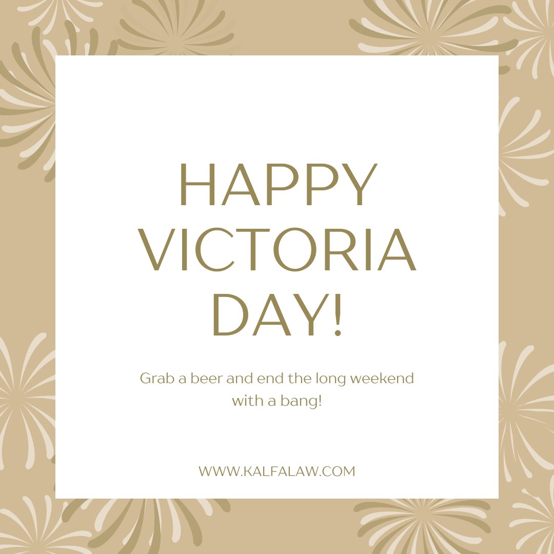 Wishing you and yours a wonderful May 24 long weekend! . . . . . #may24 #victoriaday #canada #longweekend #businesstransactions #businesslaw #businesslawyer #privatema #transactions #entrepreneurs #buysell #corporatelaw #corporatelawyer