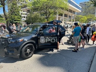 Wonderful weather for Big Truck Day! Thank you to all attendees and participants for making this such a fantastic event! #MKEDowntown #dpwmke #MFD #pawpatrol #MKEPD #MKECommunity @milwaukeedpw