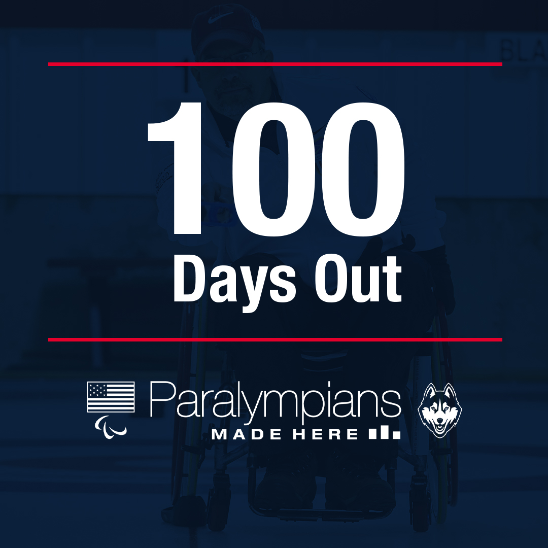 100 days to go until the Paris Paralympic Games! #BleedBlue | #ParalympiansMadeHere