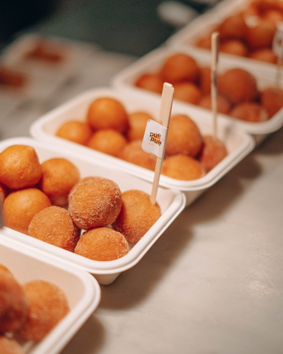 HOT PUFF PUFF at Spitalfields Market 🔥

Visit us on Bank Holiday Monday 27th May to enjoy our best-selling puff puff flavours.

We’re excited to be part of the iconic Africa at Spitalfields event by #PopupAfrica 💥

@spitalfieldsE1 #AfricaAtSpitalfields #SpitalfieldsMarket