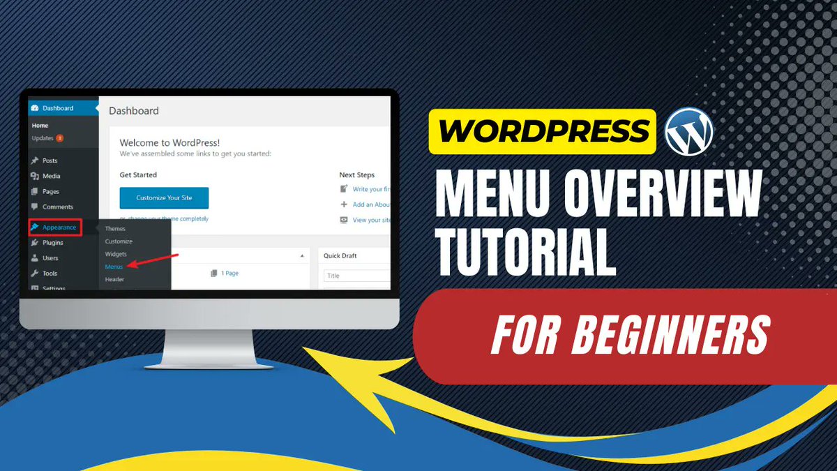 JustDreamItMedi's tweet image. WordPress Menu Overview Tutorial For Beginners youtu.be/WYlE7PRffX4?si… via @YouTube

#WordPress #WordPressTutorial #WordPressMenus #WebDesign #WordPressBeginners #WebDevelopment