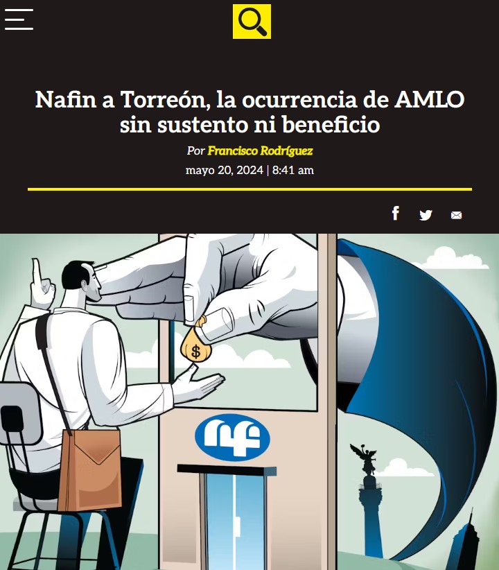 📉 #Amlo @lopezobrador_ prometió relocalizar @NafinOficial en #Torreón, pero fue una #PromesaIncumplida. Desde 2020 supieron que no se relocalizaría y aún así no se informó ✍Reportaje de @Paco_rolo de @vanguardiamx e integrante del @Border_Hub #Coahuila bit.ly/3WUb0TT