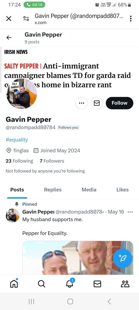 Cllr Gavin Pepper tweet media