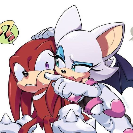 Knuckles or Rouge? ARTIST UNKNOWN #SonicTheHedegehog #sonicfanart #knuckles #rouge