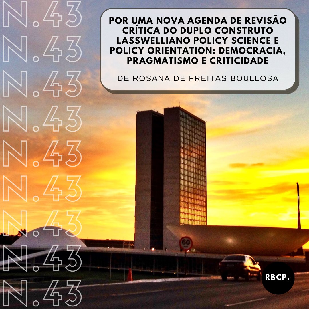 Revista Brasileira de Ciência Política tweet media