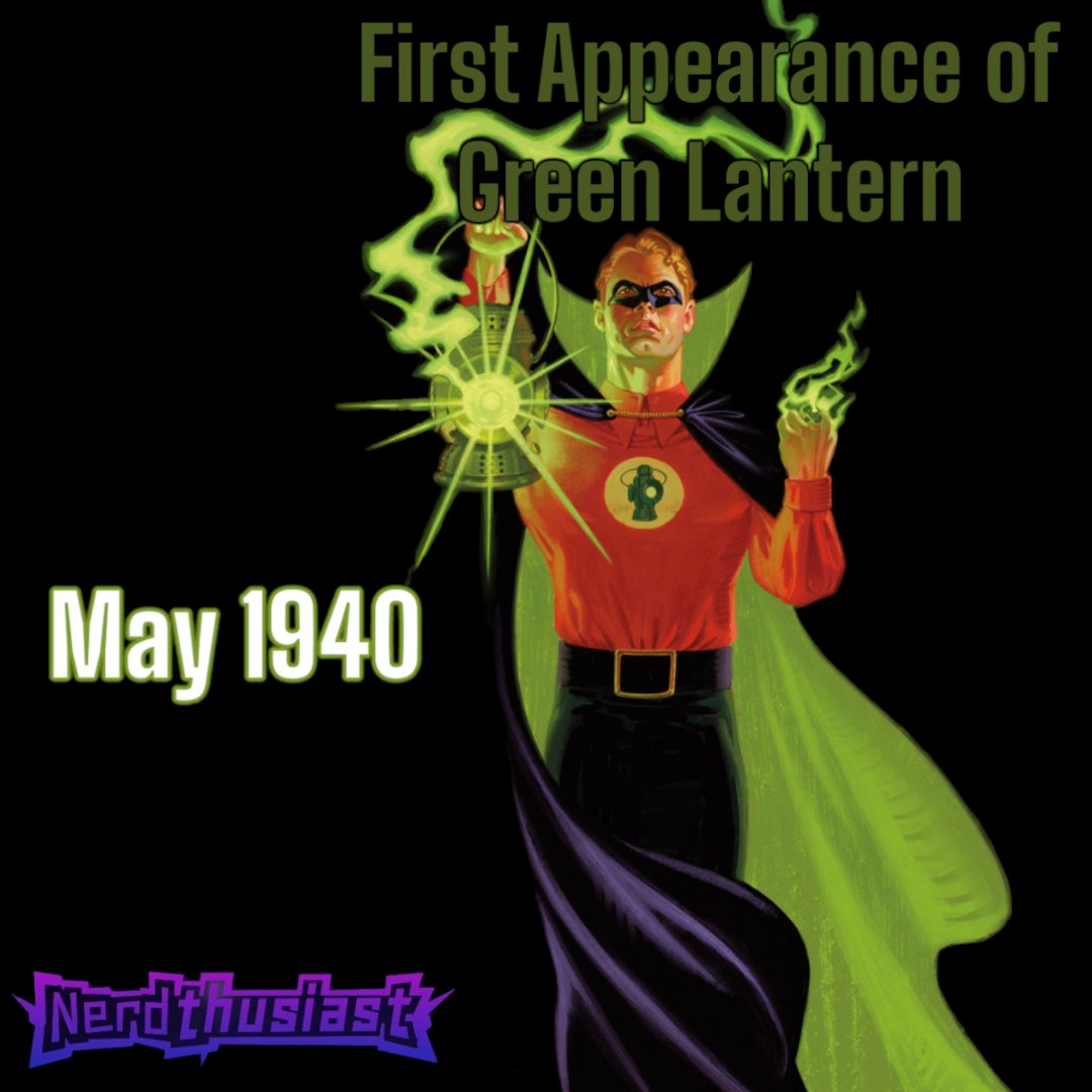 Multiverse Monday
The original Green Lantern, Alan Scott, first appeared in All-America Comics #16
#multiversemonday #nerdthusiast #greenlantern #dccomics #justicesocietyofamerica