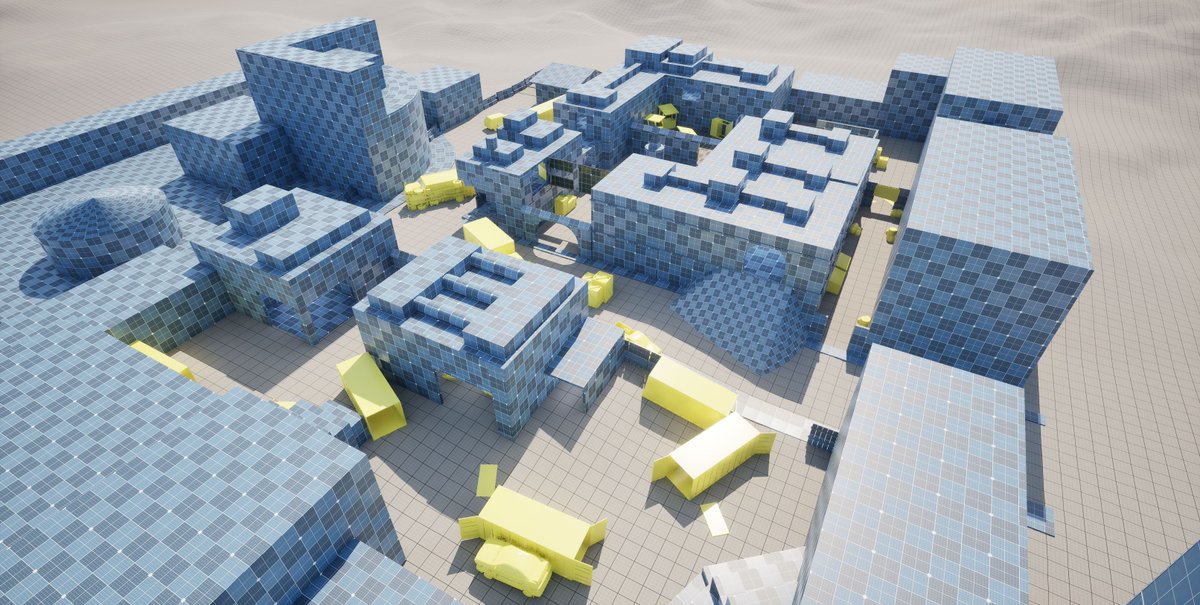 _CoryAllan's tweet photo. Some screenshots from my Blockout. Clash is a multiplayer level designed for Call of Duty. The level takes place in a dystopian exotic slum set during a raid by military forces.
#leveldesign #gamedesign #UnrealEngine #UE5 https://t.co/5q41WROeNg