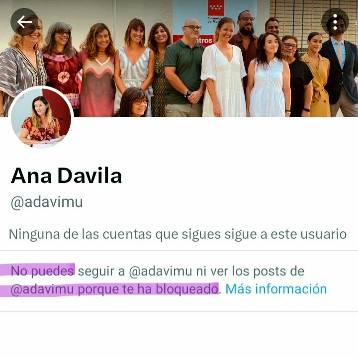 BB8124077836811's tweet photo. 🆕️ Amapola
🤔 ¿Ud. Saben quién es ANA DÁVILA? @adavimu
🗣 Es la titular de la Conserjería de Familia, Juventud y Asuntos Sociales @FamiliaCMadrid
🤔 ¿Quieren saber más? 👇
#2AñosSufriendoAyuso
#DEPCasita
#DEPAcacias
#24vs77
#AmasDesalmada
#Dimisión Ana Dávila ¡YA! https://t.co/FBasMKK0Py