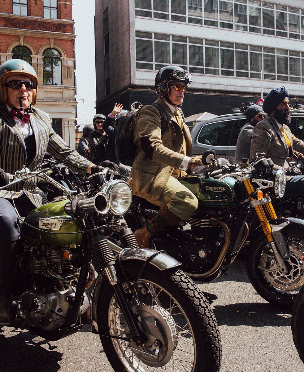 Hundreds of gentlefolk swarmed the streets of London yesterday for The #GentlemansRide. Dressed in their finest, they roared their engines in aid of prostate cancer and men’s mental health awareness.

There's still time to donate, head over to @gentlemansride

#DGR2024