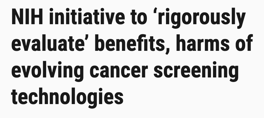 “We have to temper our enthusiasm enough to ask whether a new technology can benefit our patients.” — @JeffLeeMD @KPDOR @kpnorcal @PermanenteDocs in @GoHealio story on new #NIH Cancer Screening Research Network. #cancerscreening #cancerresearch healio.com/news/hematolog…