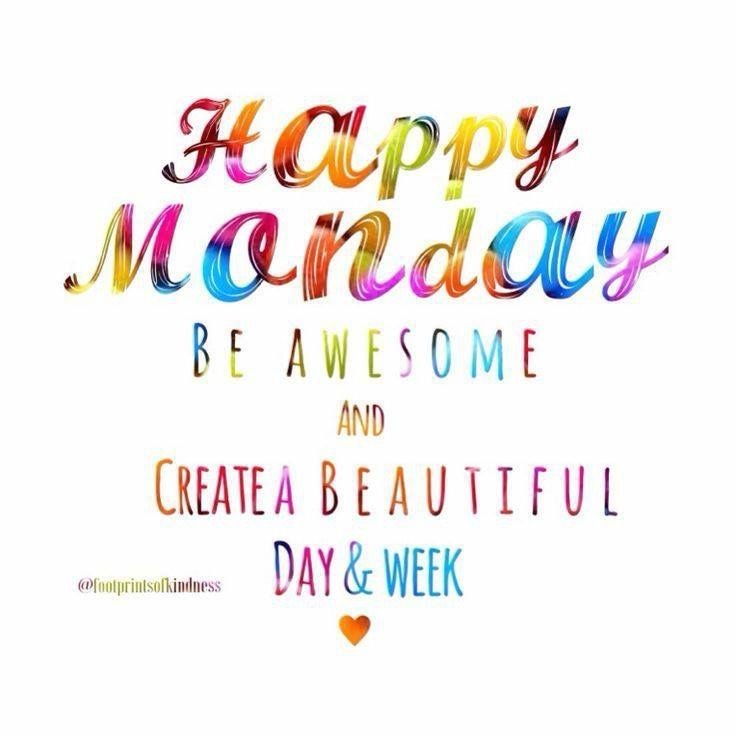 #HappyMonday💕 Goodmornin y'all beautiful people at X wishin y'all a wonderful week ahead may peace LuV happiness join y'all week long w ur family n friends #Amen 🤗💁‍♂️❤