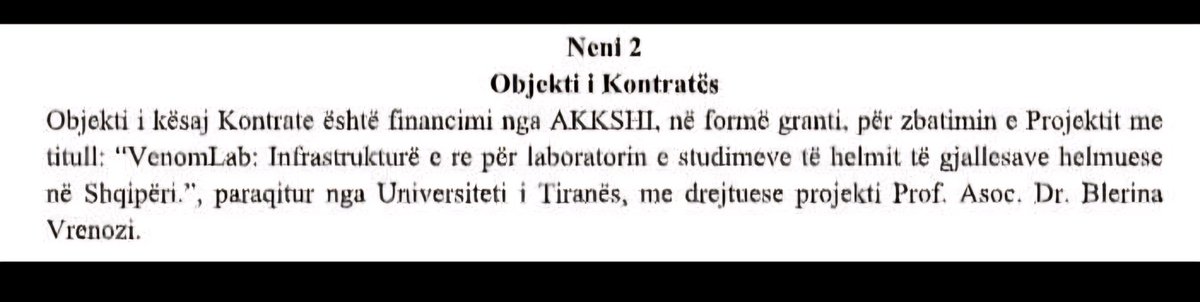 bvrenozi's tweet photo. ♦️Happy to annouce that a new established research structure #VenomLab will be a unique reference lab for studying the animal venom in Albania 🕷🦂 . Thank you for trusting me and funding this amazing lab NASRI MAS, UNITIR. Thank you dear friends @fgncaliskan
@Michel_Dugon 🙏🍀 https://t.co/6056gafUsL