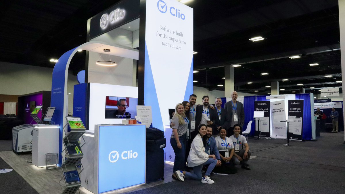 We’re reporting live from the #ALAConf24 floor. 🫡 Find #TeamClio at booth 721 for some fun things: pick up some swag, enter to win a set of Away luggage and trip to #ClioCon, be one of the first to get a copy of the latest Legal Insider Magazine, and more!