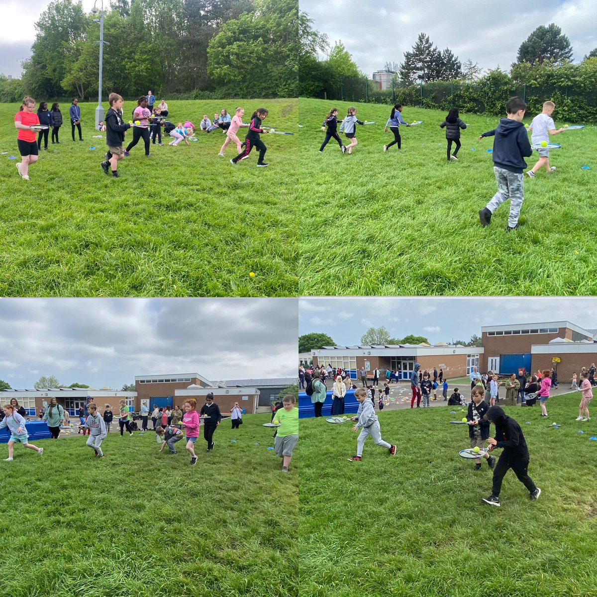 P4atCanalView's tweet photo. Sports Day 2024 for P4a βοΈπͺπΌ A fab day to end #HealthWeekCV Great to see so many adults supporting and the class giving it their all! Massive thanks to @MissRussellCV for organising this super event as always π #OnlyatCanalView (2) https://t.co/EntruxPkjk