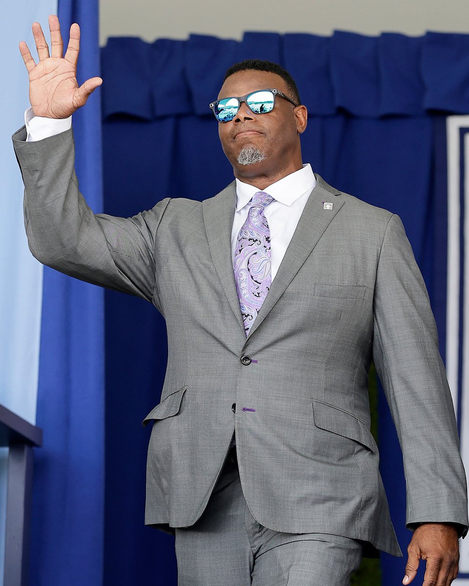 MLB's tweet photo. Ken Griffey Jr. will drive the pace car and lead the field to the green flag at the 108th #Indy500 this Sunday! 🏎️ https://t.co/77LRndfY8N