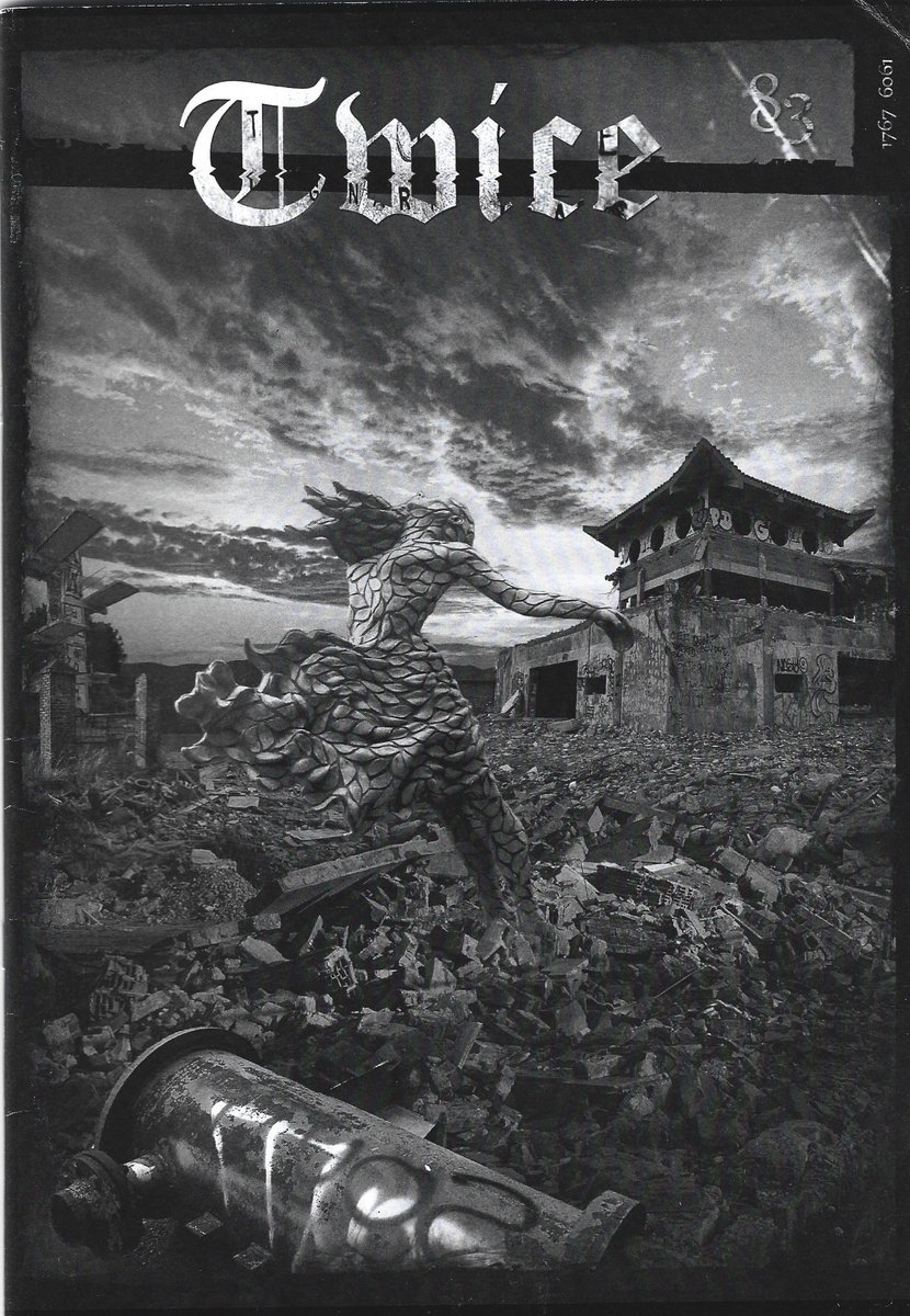 Great article about SALVATION + interview in French magazine 'Twice' - written by Jeremi Sauvage!
