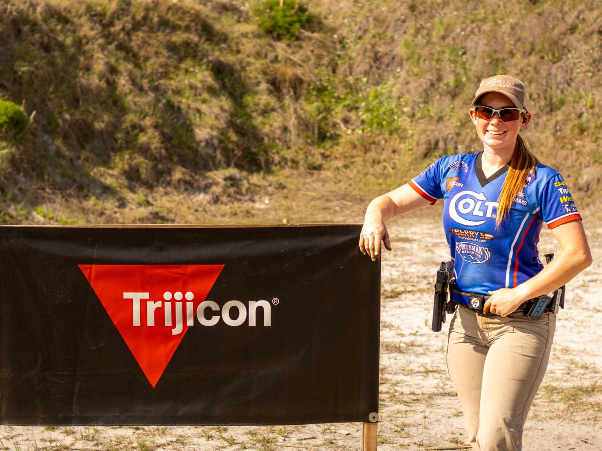 Congrats to Jalise Williams on achieving Grand Master in Single Stack at the US Steel Nationals! She’s a member of the Trijicon Pro Staff with multiple titles under her belt. Across competitions, she uses an RMR, SRO, and VCOG. Great shooting as always, Jalise. 📷: @JaliseW1911