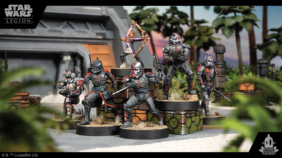 The Bad Batch is a squad of highly skilled and unconventional clone troopers with unique genetic mutations, making them the ultimate fighting force - and they are coming to STAR WARS: Legion. Pre-order today: ow.ly/Pkk350RC8mZ