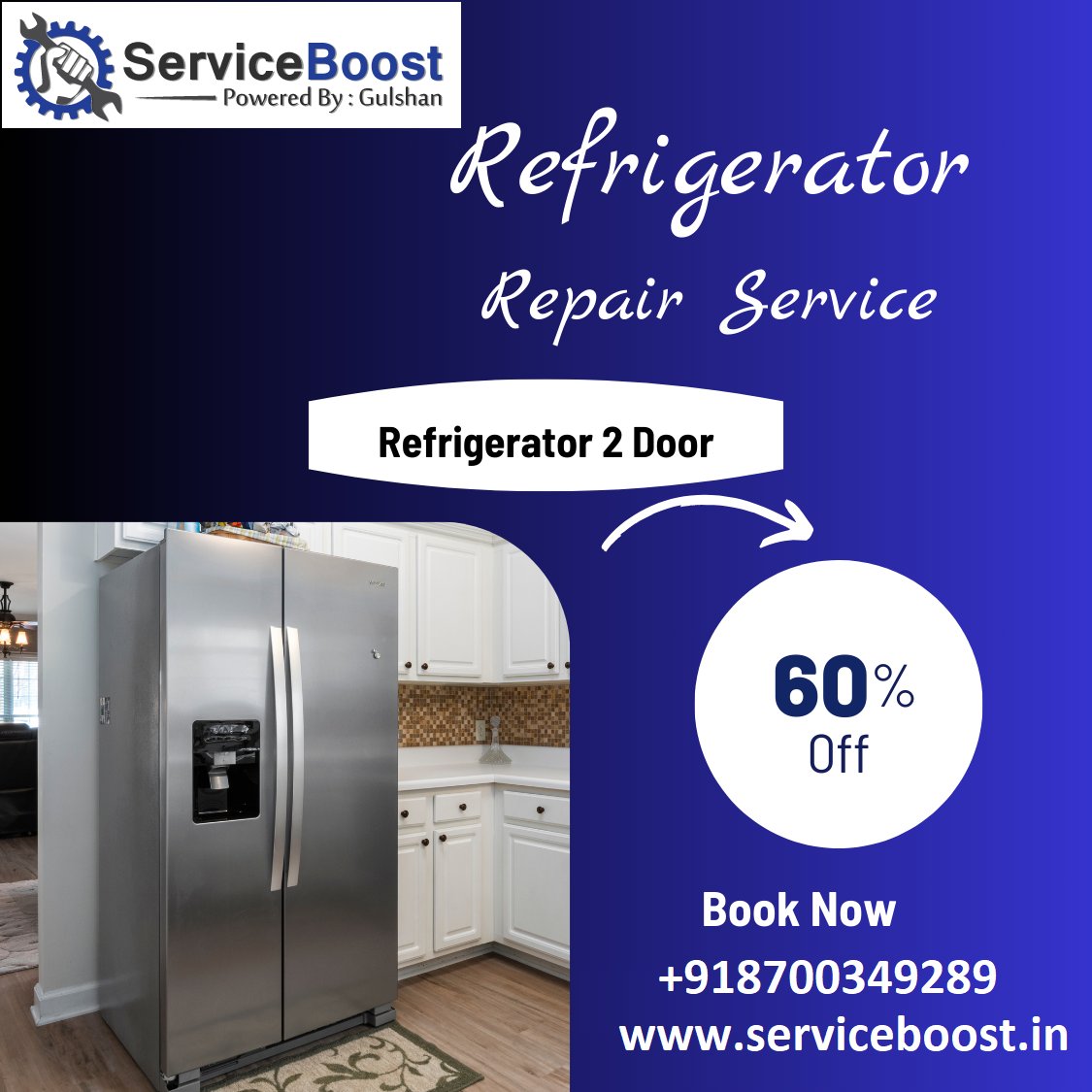 ServiceBoost1's tweet image. Preserve your food and save money with Service Boost's Fridge Repair Service. Restore your fridge to its optimal performance. 

#FridgeRepair #ApplianceRescue #RefrigeratorRepair #KitchenSolutions #FoodPreservation #CostSavings #KitchenUpgrade #ConvenienceRestored