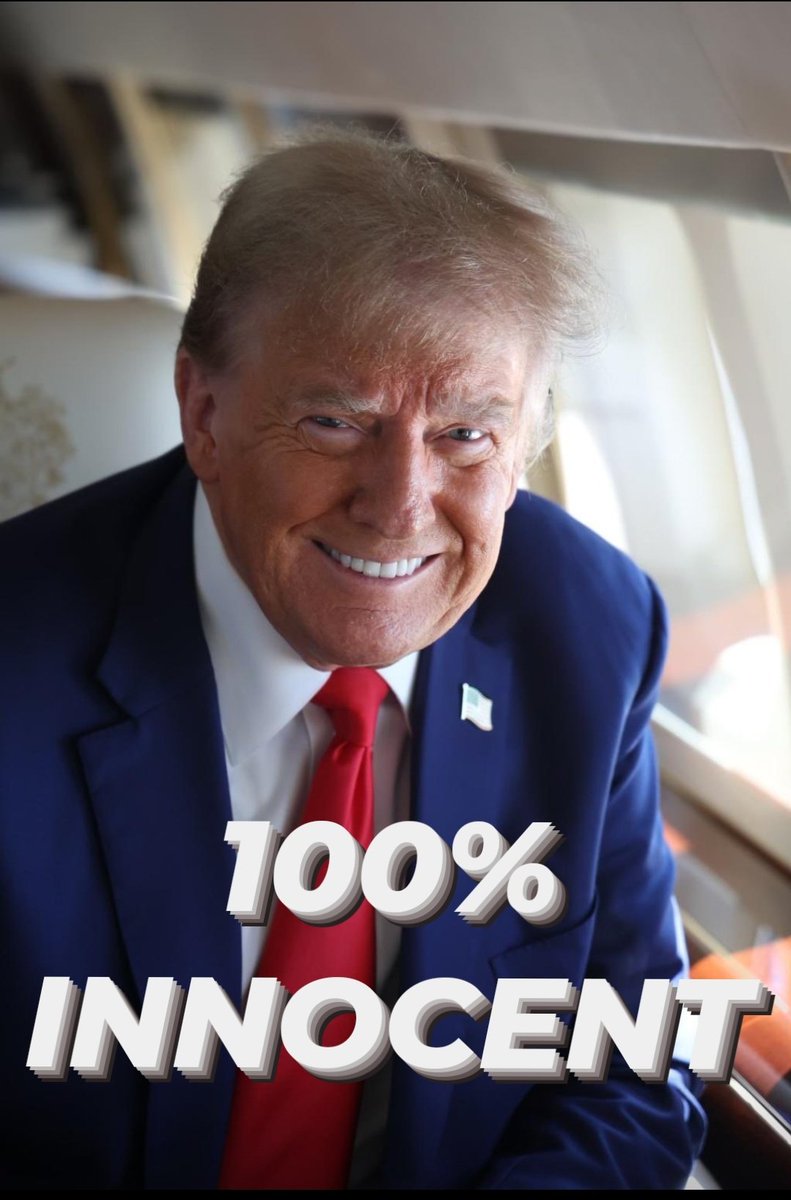 SUBRATA30016572's tweet photo. Do you believe Donald Trump is 100% innocent? https://t.co/PBpX9vOd8z