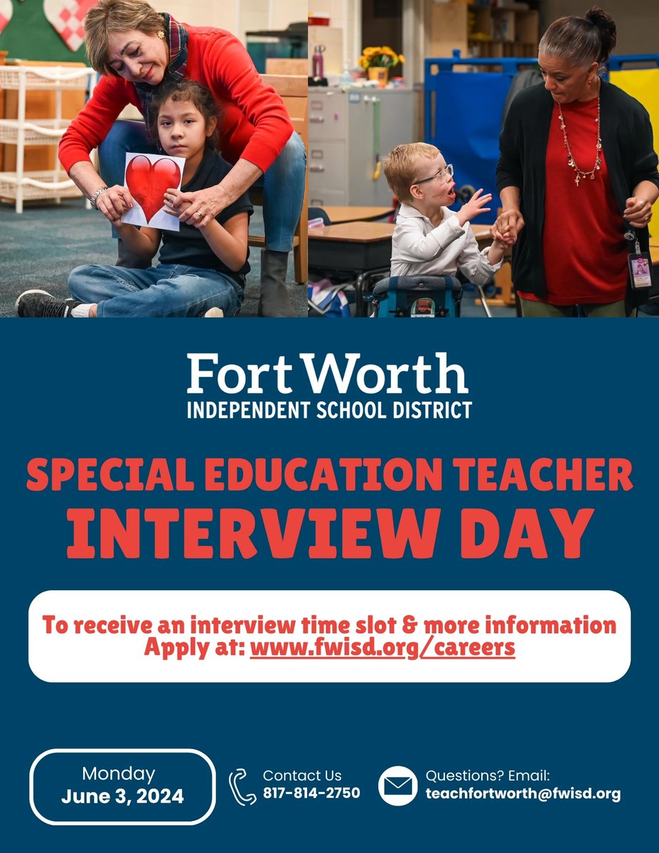 FWISD Careers tweet media