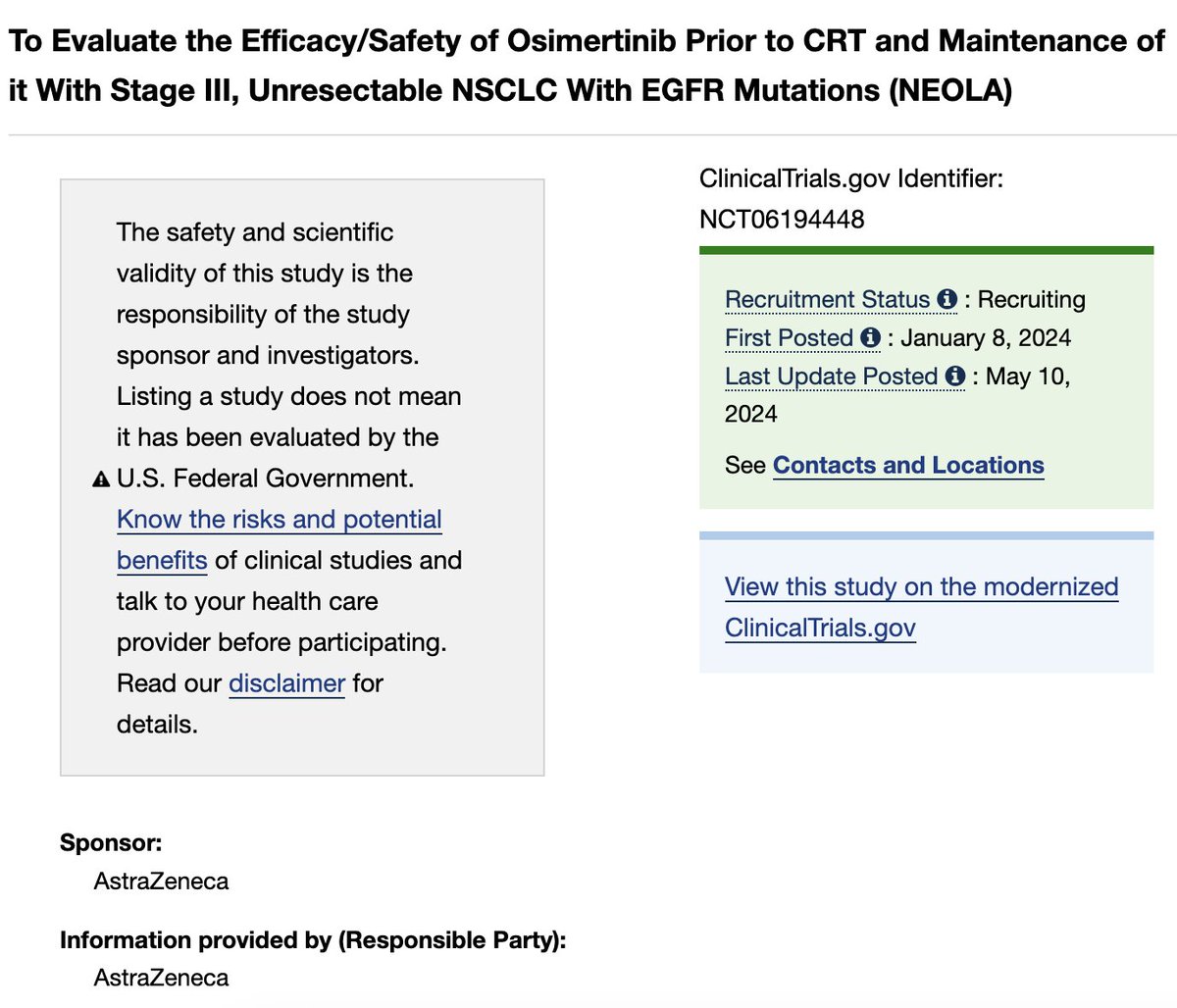 ...Induction TKI could also help w/ risk stratification. In ASCENT, 2/3 pts w/ apparent cure had outstanding molecular responses to induction tx (pCR + near-pCR) + elected to forego consolid. afatinib.

📢#NEOLA just opened + will look at induction osi -> cCRT -> maintenance osi.