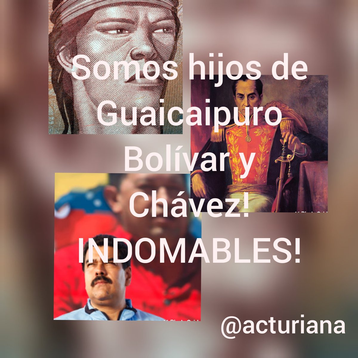 @hojillasilva MARIOOOOOOO!!! GRACIAS POR ''SENTIR MI SENTIR'!! ES LA.PATRIA MARIO! ES NUESTRA LUCHA! ES TODO AQUÉLLO Q NOS HACE VIBRAR COMO REVOLUCIONARIOS Y TÚ TIENES Q VER CON ESE SENTIMIENTO Q NOS LOS IMPARTE SIEMPRE! GRACIAS!!!!