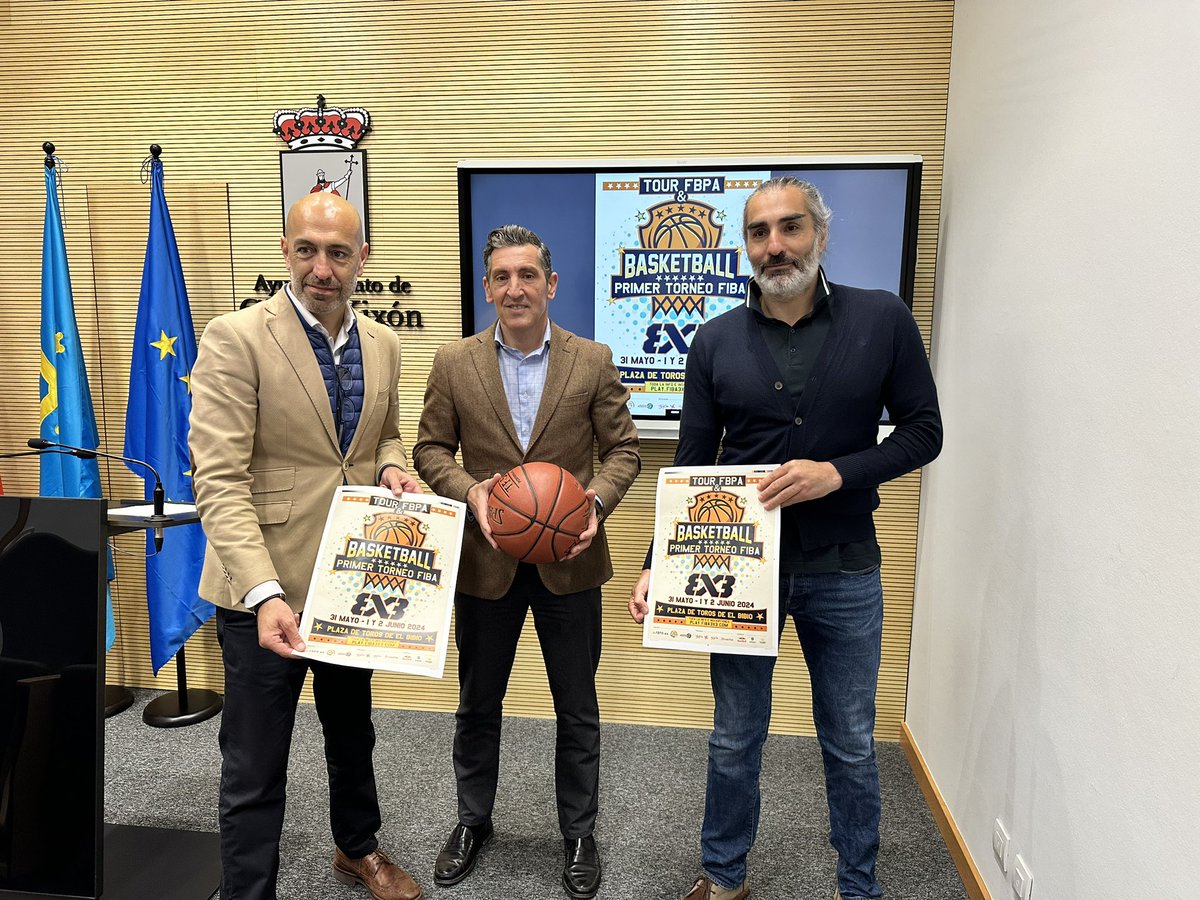 I Torneo FIBA🏀🏆
📅 31 de mayo, 1 y 2 de junio
📍 Plaza de Toros de El Bibio

💻 Toda la info: gijon.es/es/noticias/i-…