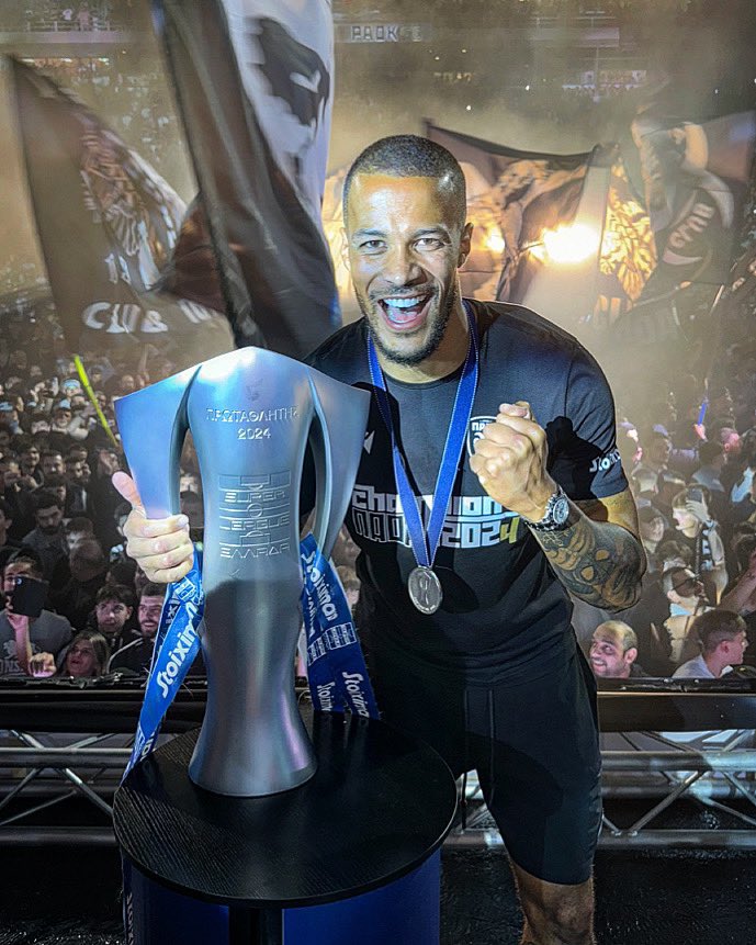 Congratulations to Super Eagles skipper, William Troost-Ekong, on winning the 2023/2024 Greek Super League title with PAOK.