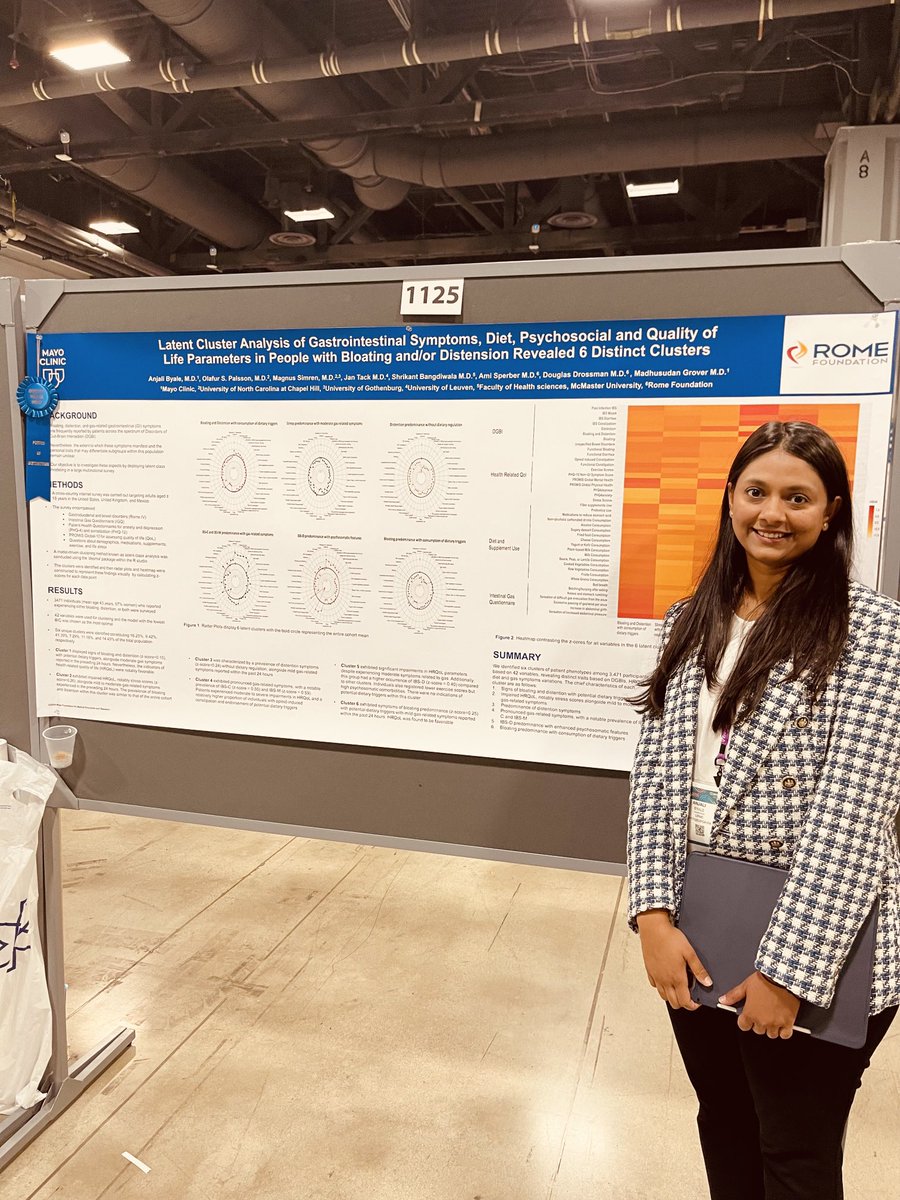 Madhusudan (Madhu) Grover M.D., AGAF (@mgrover_gi) on Twitter photo Check out <a href="/AnjaliByale/">Anjali Byale, MD</a> work on latent clusters of patients with bloating and distention <a href="/DDWMeeting/">Digestive Disease Week</a> #DDW2024 <a href="/RomeResearch/">Rome Foundation Research Institute</a> <a href="/Danone/">Danone</a> <a href="/RomeFoundation/">Rome Foundation</a> <a href="/MayoClinicGIHep/">Mayo Clinic Gastroenterology & Hepatology</a> Check out <a href="/AnjaliByale/">Anjali Byale, MD</a> work on latent clusters of patients with bloating and distention <a href="/DDWMeeting/">Digestive Disease Week</a> #DDW2024 <a href="/RomeResearch/">Rome Foundation Research Institute</a> <a href="/Danone/">Danone</a> <a href="/RomeFoundation/">Rome Foundation</a> <a href="/MayoClinicGIHep/">Mayo Clinic Gastroenterology & Hepatology</a>
