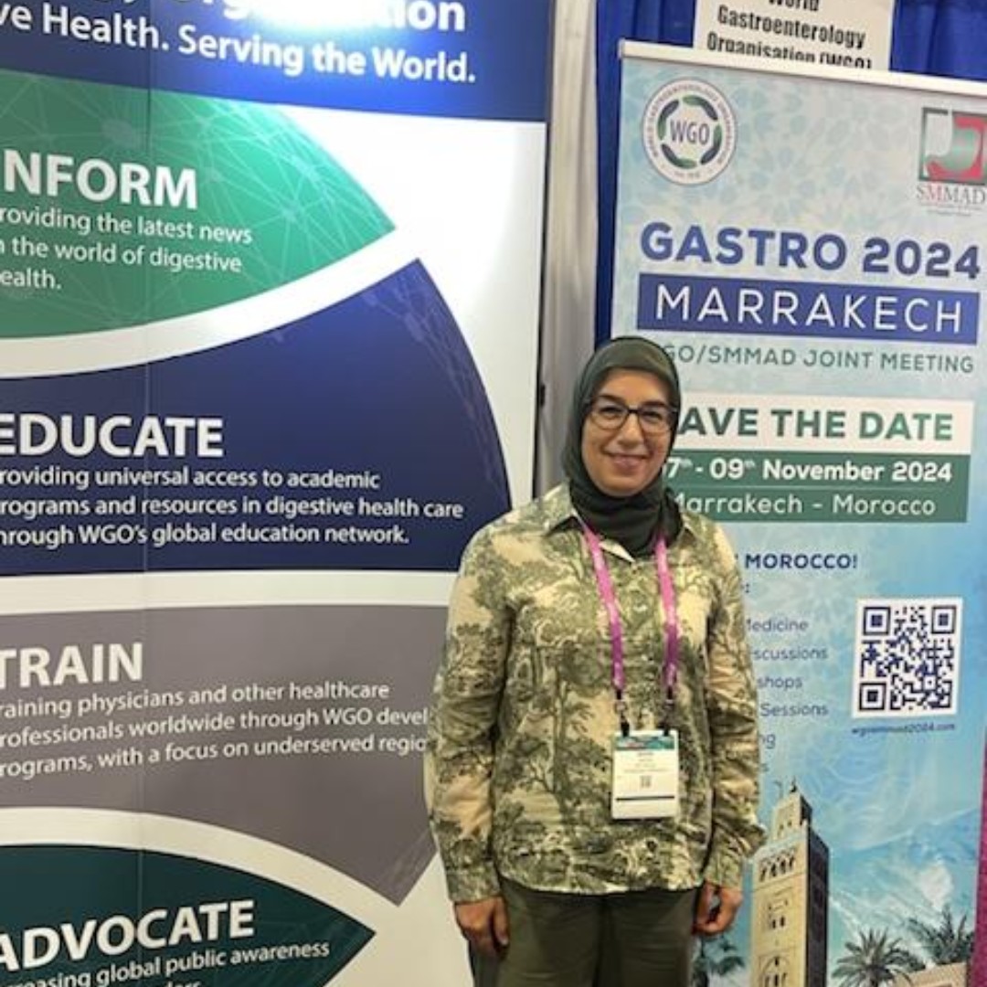 Prof. Wafaa Badre (Past president of SMMAD) stopped by the booth this morning! It was wonderful catching up and discussing our upcoming meeting in Morocco this fall! Who else will we see in Marrakech?