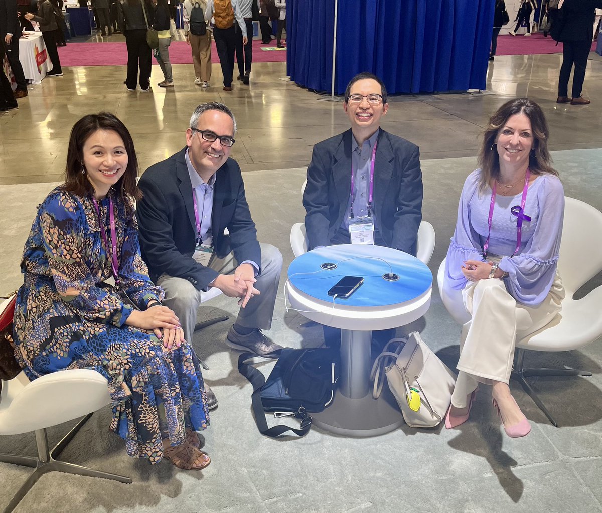 The @Stanford_GI #IBD presence at #DDW2014 is strong and happy 😃! So grateful to work with these amazing colleagues, @StreettMd @Keyashian #DavidLimsui. Missing: @DrSidSinha @JGubatanMD Grant Barber, Sundeep Singh @StanfordDeptMed @WRayKimMD @StanfordMed @DDWMeeting