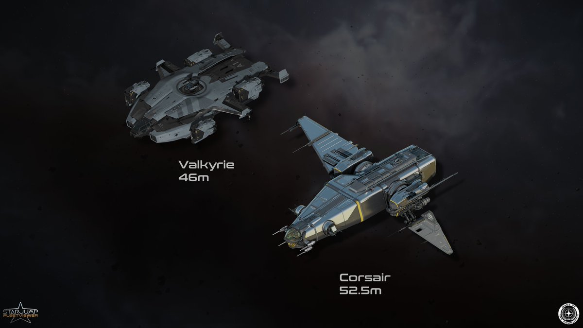 #StarCitizen - Ok, so hear me out, I'm working on this CCU chain right now, that takes me from a Corsair to a Galaxy. Along the way it stops at a Valkyrie. I'm kind of wondering which ship would be better to keep in the interim. 🤔Right now I'm on the 🤺💯 #pcgaming