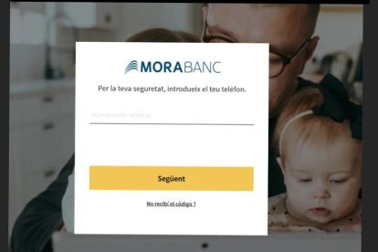 MoraBanc segueix detectant webs falses suplantant la seva identitat @MoraBanc buff.ly/3yoHQSl